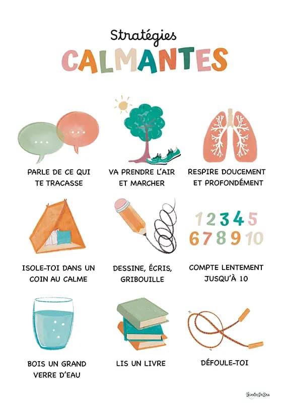 Strategies calmantes boho